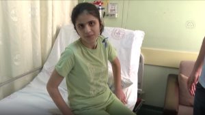 Akciğer harabiyeti olan çocuk, İzmir'de sağlığına kavuştu