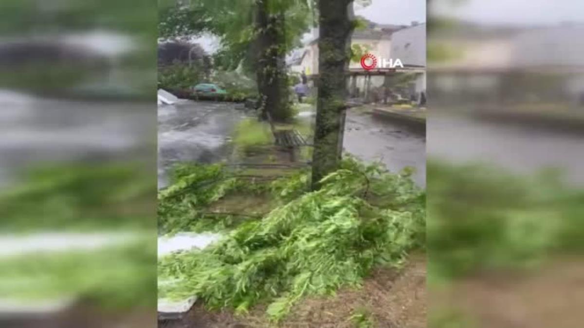 Almanya'daki hortum felaketinde 1 kişi öldü Almanya'daki hortum felaketinde 1 kişi öldü