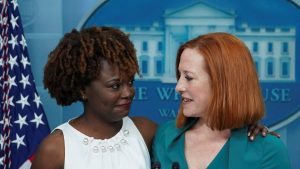 Beyaz Saray'da bir ilk: Yeni sözcü siyahi Karine Jean-Pierre olacak