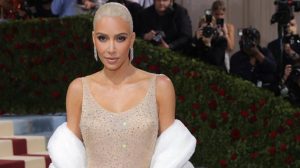 Dünyaca ünlü yıldız Kim Kardashian, Met Gala'ya Marilyn Monroe'nun ikonik elbisesiyle katıldı