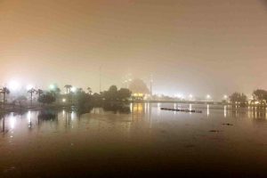 Gece yarısı Adana'da sis tesirli oldu