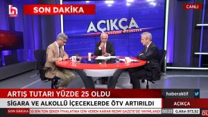 Halk TV'de sigara ve alkole gelen ÖTV zammını hesaplamaya çalıştılar