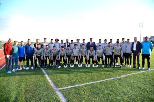 Kahramankazan U18 futbol ekibi Türkiye Şampiyonası için Afyon'a hareket etti