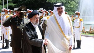 Katar Emiri Al Sani İran'da