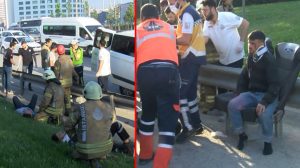 Şile yolunda can pazarı! Minibüs park halindeki kamyona arttan çarptı, 11 kişi yaralandı