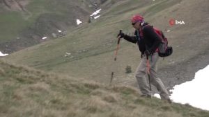 Türkiye'nin birinci solo dağcısı, 61. tepesine Çankırı'da ulaştı