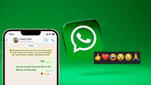 WhatsApp, Emoji ile Tepki Verme Özelliğini Kullanıma Sundu