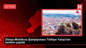 Dünya Motokros Şampiyonası Türkiye Yarışı'nın tanıtımı yapıldı