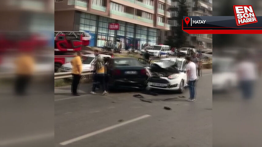 Hatay’da intihar girişimini izleyen 5 araç kaza yaptı