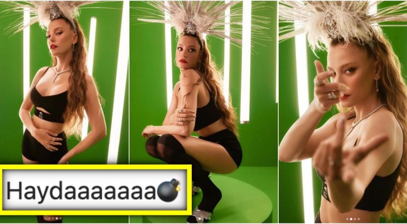 Serenay Sarıkaya Yeni Pozlarıyla Ortalığı Kasıp Kavurdu! "Semt Oturuşunu Sizden Öğrenecek Değiliz"