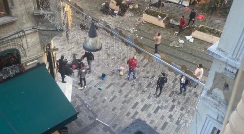 İstiklal Caddesi Patlama Oldu Yüzlerce Ölü Var