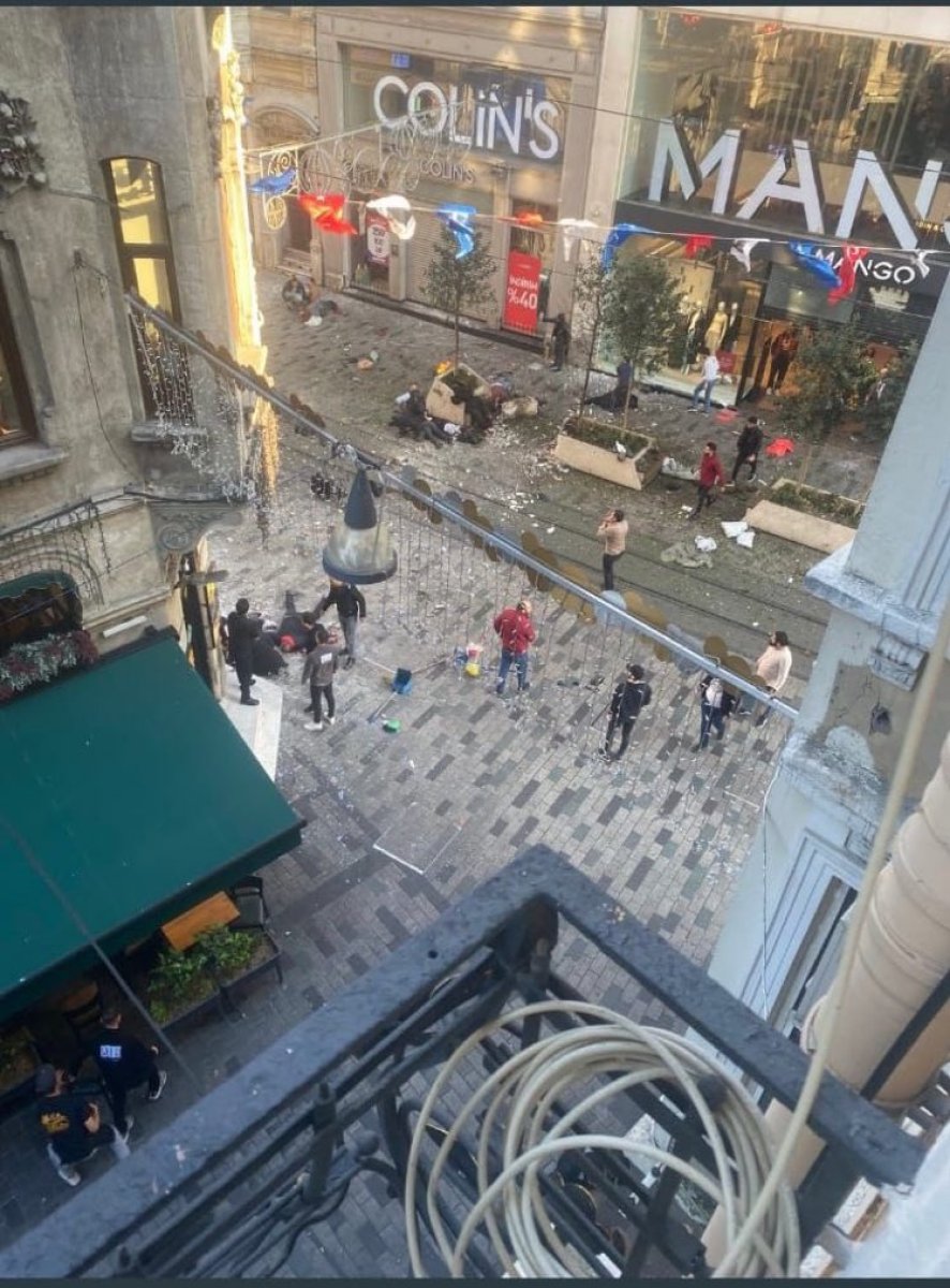 İstiklal Caddesi Patlama Oldu Yüzlerce Ölü Var