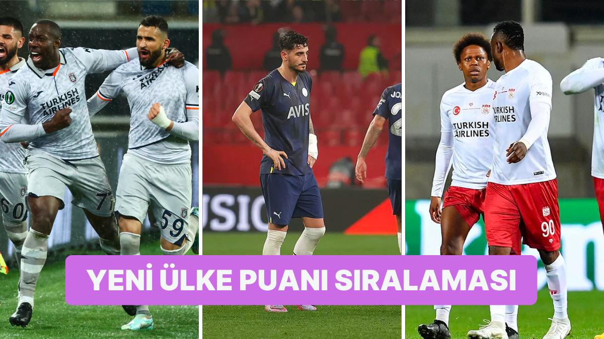 10. Sıraya Yükselmek İçin Bahtımız Sürüyor! İşte UEFA Ülke Puanı Sıralamasında Son Durum