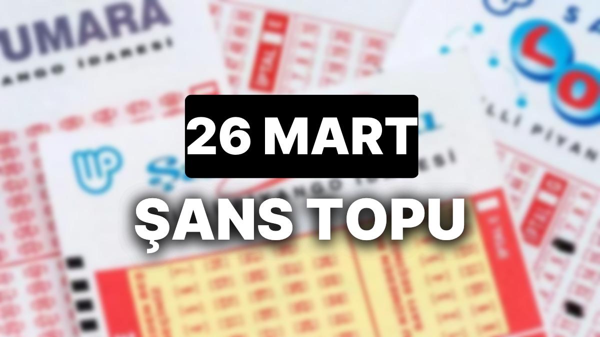 26 Mart Talih Topu Sonuçları Açıklandı: 26 Mart Talih Topu'nda Kazandıran Numaralar ve Tüm Ayrıntılar