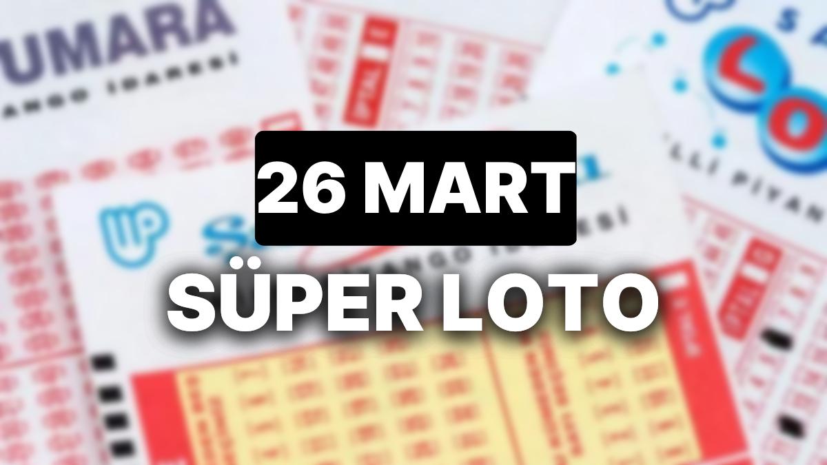 26 Mart Üstün Loto Sonuçları Açıklandı: 26 Mart Üstün Loto Sonuç Sorgulama Sayfası ve Tüm Ayrıntılar