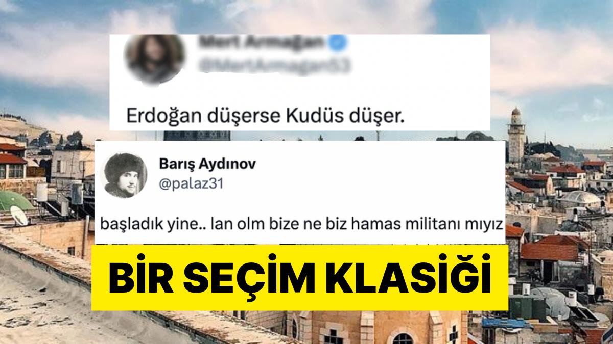 AKP'li Muhabirin "Erdoğan Düşerse Kudüs Düşer" Paylaşımına Gelen Mizah Dolu Yorumlar AKP'li Muhabirin "Erdoğan Düşerse Kudüs Düşer" Paylaşımına Gelen Mizah Dolu Yorumlar