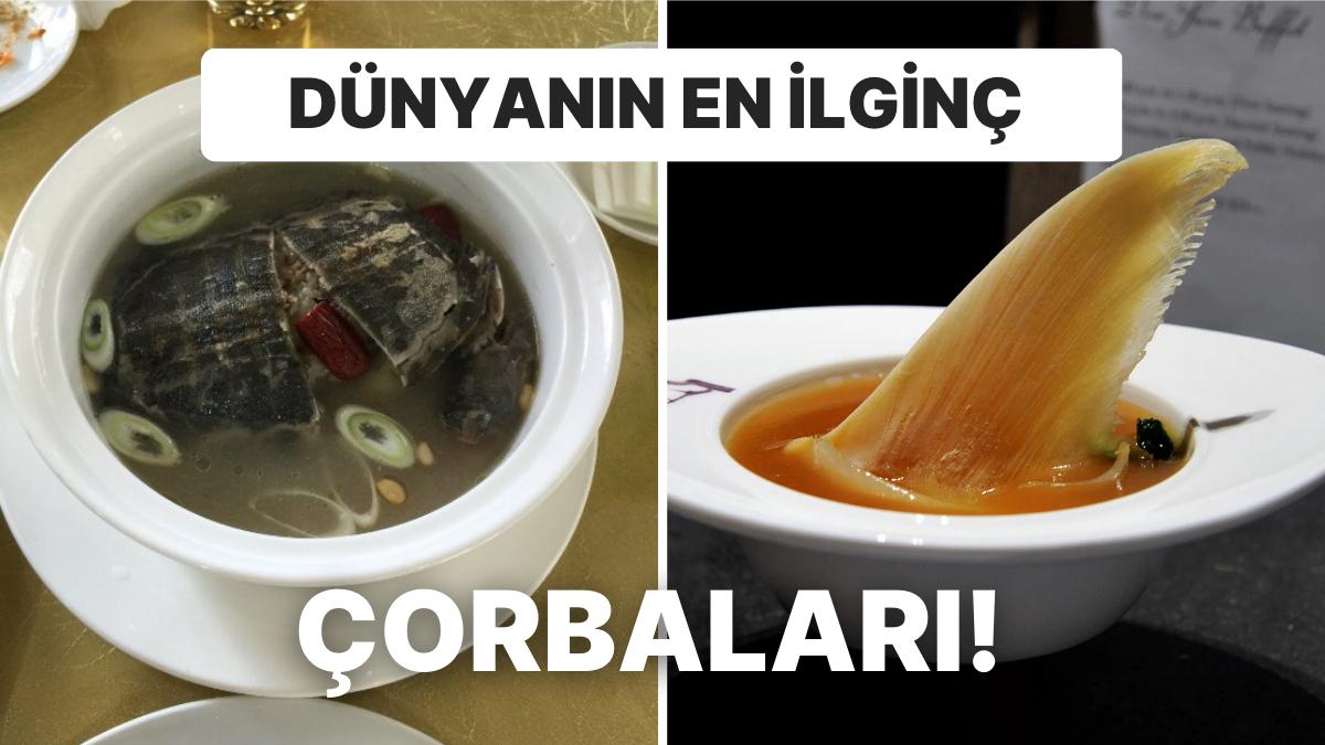 Asla Tadına Bakmak İstemeyeceğiniz Dünyanın Dört Bir Yanından En Değişik Çorbalar!