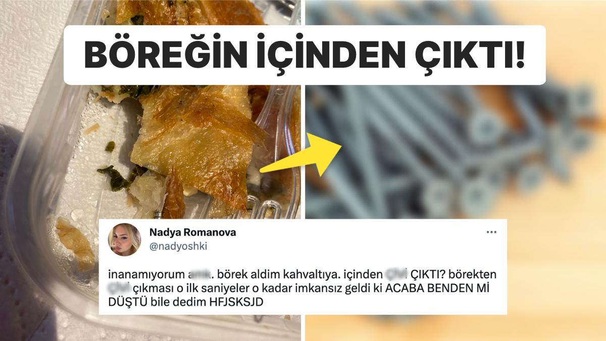 Böreğin İçinden Çıkan Bugüne Kadar Görüp Görebileceğiniz En Değişik Şeye "Pes Artık" Diyeceksiniz! Böreğin İçinden Çıkan Bugüne Kadar Görüp Görebileceğiniz En Değişik Şeye "Pes Artık" Diyeceksiniz!