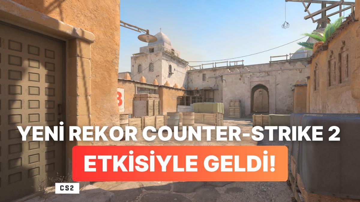 CS:GO'dan Yeni Rekor Bu Defa de Counter-Strike 2 Sayesinde Geldi