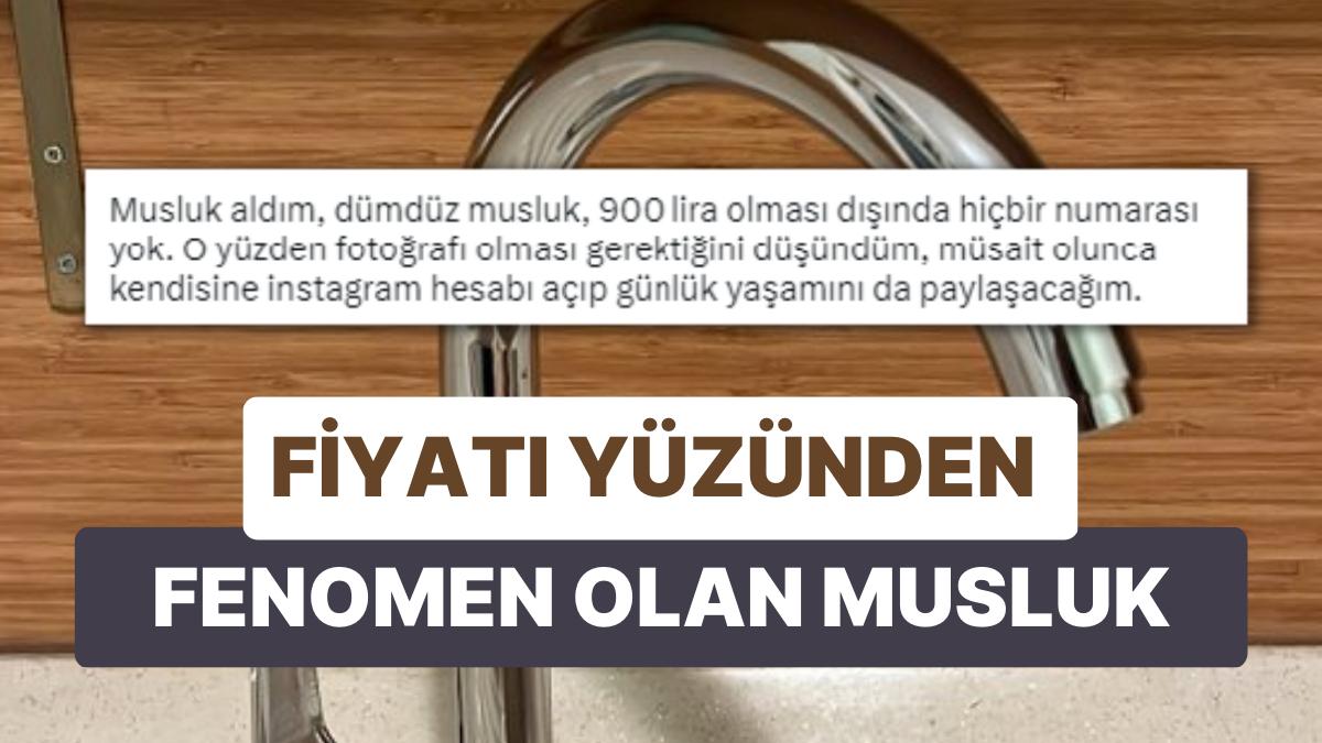 Dümdüz Musluk 900 Lira Olunca Bağımsızlığını İlan Edip Toplumsal Medya Fenomeni Oldu Dümdüz Musluk 900 Lira Olunca Bağımsızlığını İlan Edip Toplumsal Medya Fenomeni Oldu