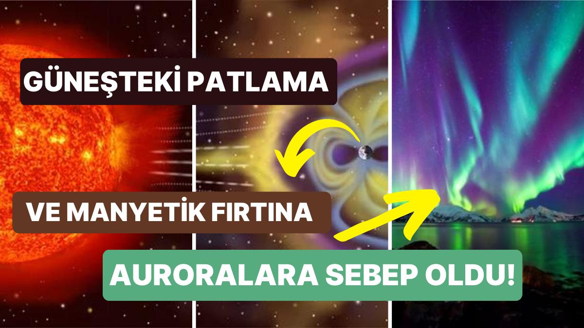 Dünya'da Son 6 Yılın En Güçlü Jeomanyetik Fırtınası Meydana Geldi: ABD'de Aurora Görülmesine Sebep Oldu!