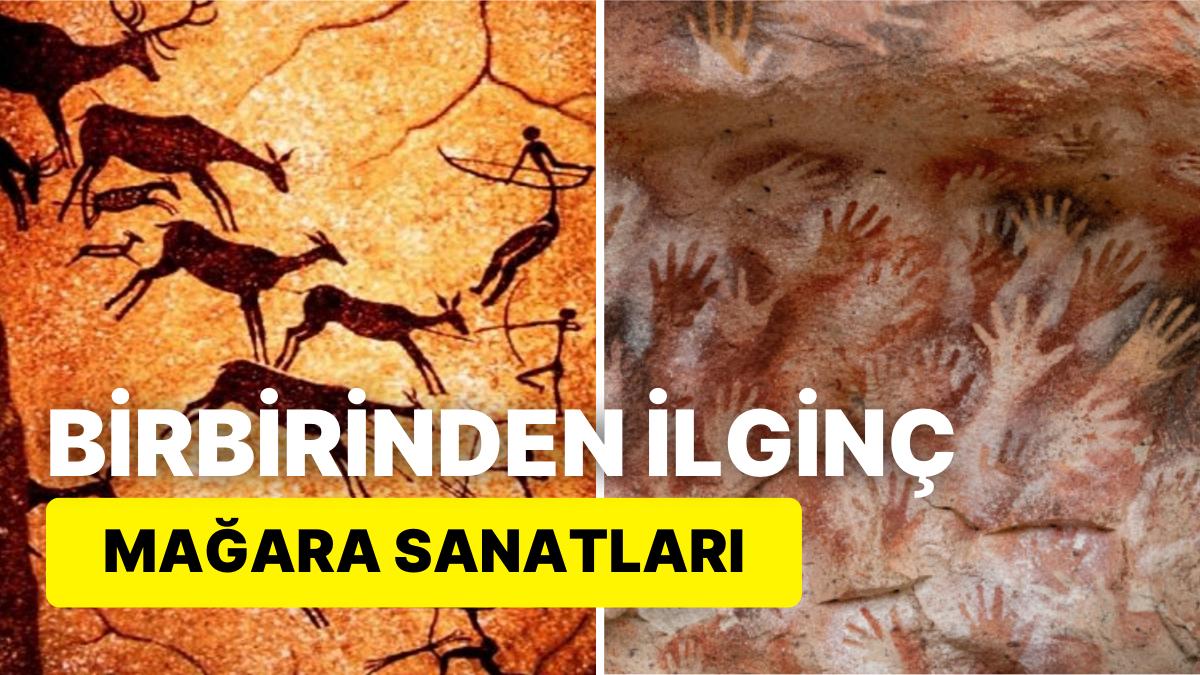 Dünyanın Dört Bir Yanında Vakte Meydan Okuyup Binlerce Yıllık İnsanlık Tarihini Gösteren Mağara Sanatları