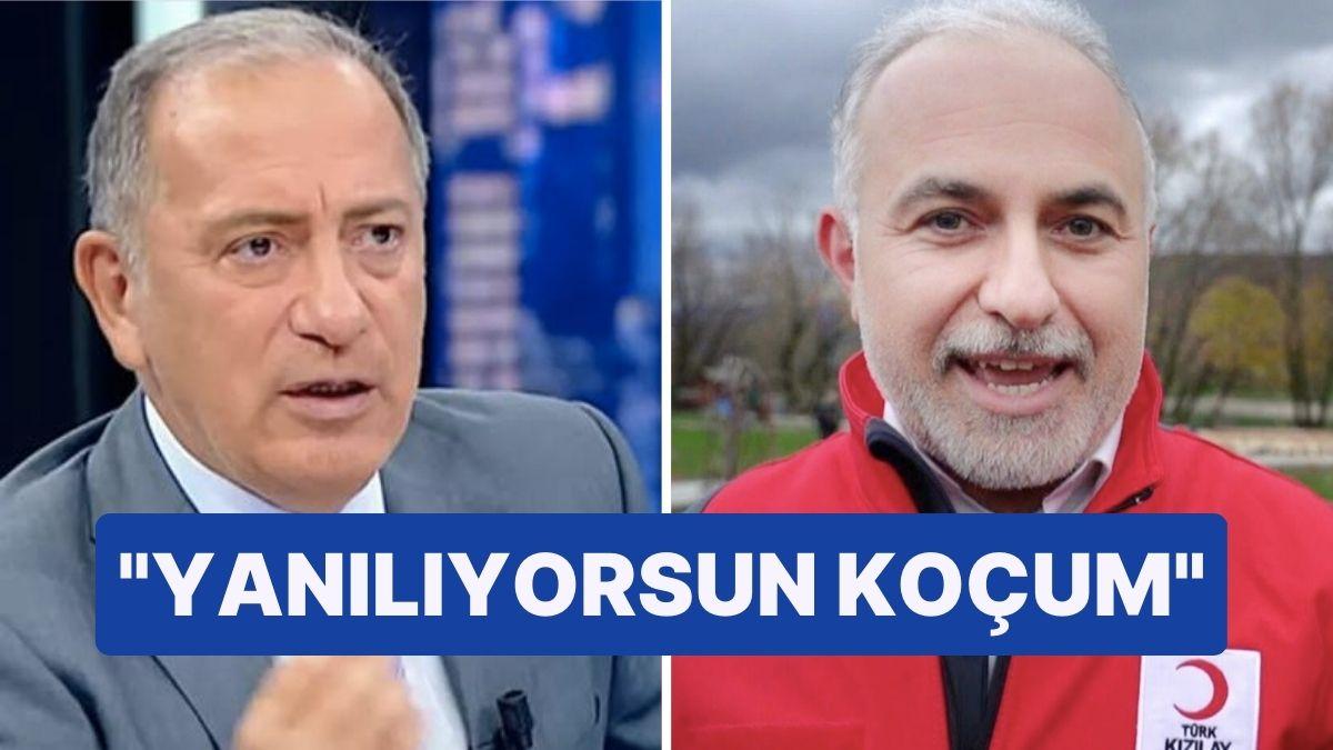 Fatih Altaylı'dan Kızılay Lideri Kerem Kınık'a: "Yanılıyorsun Koçum"
