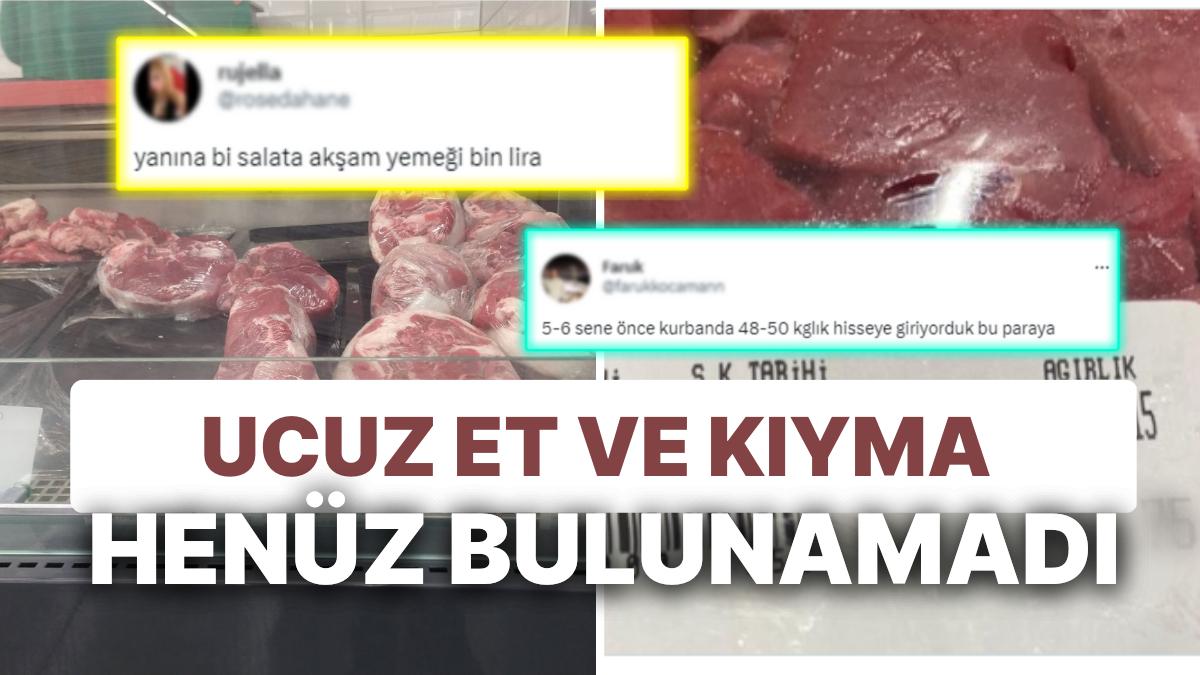 Fiyatlar Yükseldikçe Yansılar Artıyor: Ucuz Kıyma ve Et Aranıyor!