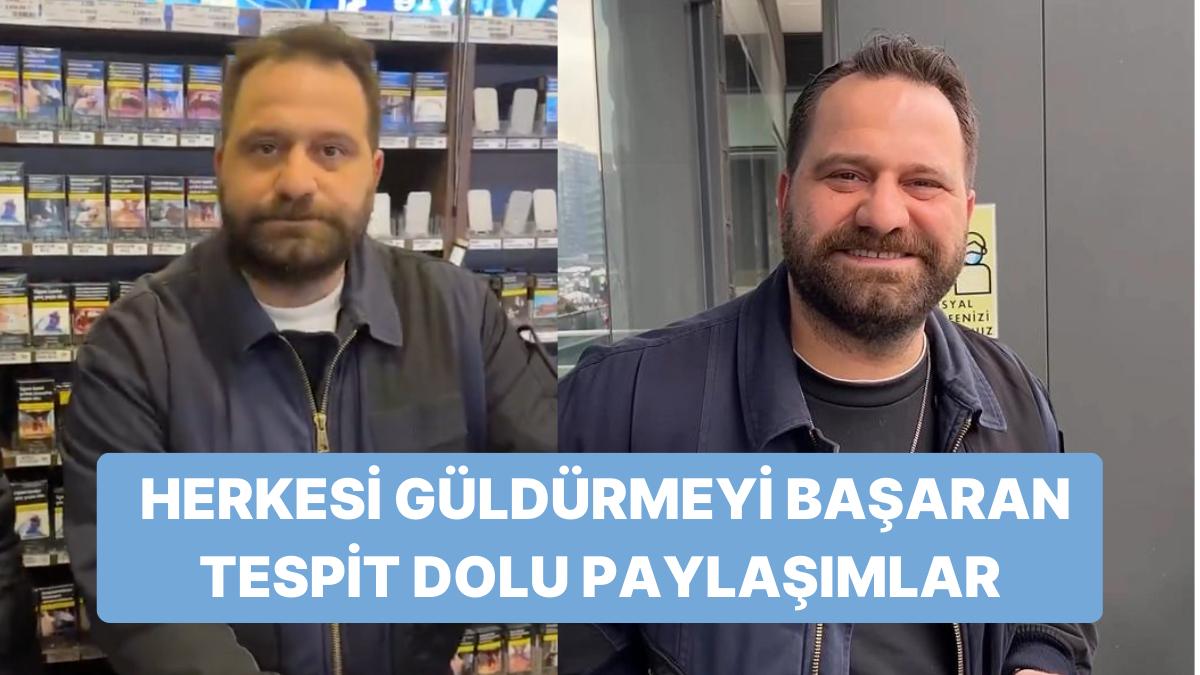 Herkesi Kahkahalara Boğarak "Tespit Üzere Tespit" Dedirten Gökhan Ünver'in Birbirinden Komik Paylaşımları Herkesi Kahkahalara Boğarak "Tespit Üzere Tespit" Dedirten Gökhan Ünver'in Birbirinden Komik Paylaşımları