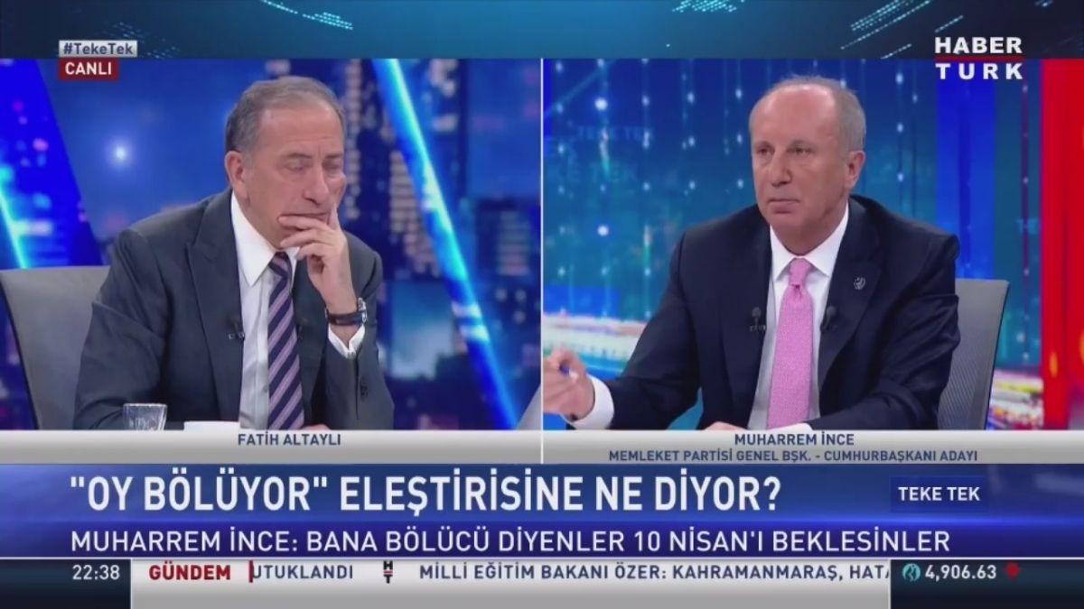 İnce'den CHP ve GÜZEL Parti'ye İttifak Daveti