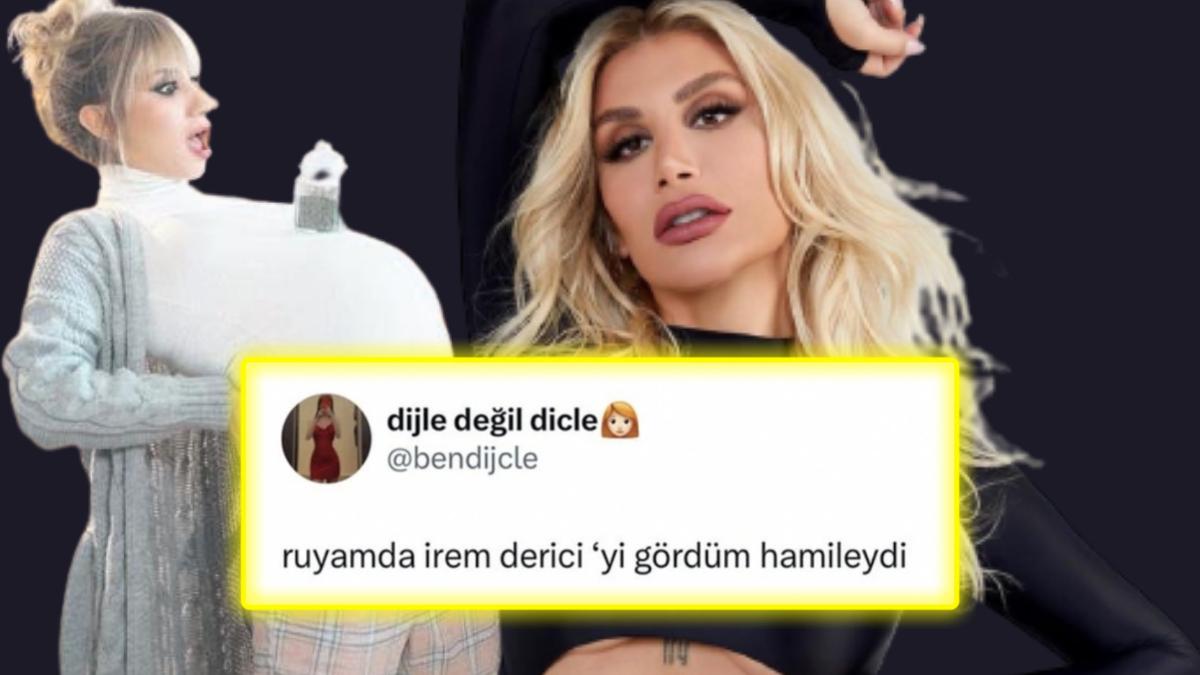 İrem Derici, Hayalinde Kendisini Gebe Gördüğünü Söyleyen Şahsa Dayanılmaz Karşılığı Yapıştırdı İrem Derici, Hayalinde Kendisini Gebe Gördüğünü Söyleyen Şahsa Dayanılmaz Karşılığı Yapıştırdı