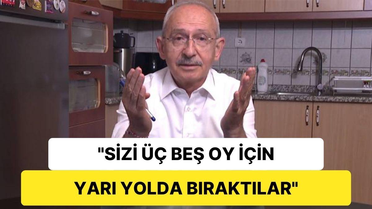 Kılıçdaroğlu Bayanlara Seslendi: "Sizi Üç Beş Oy İçin Yarı Yolda Bıraktılar" Kılıçdaroğlu Bayanlara Seslendi: "Sizi Üç Beş Oy İçin Yarı Yolda Bıraktılar"