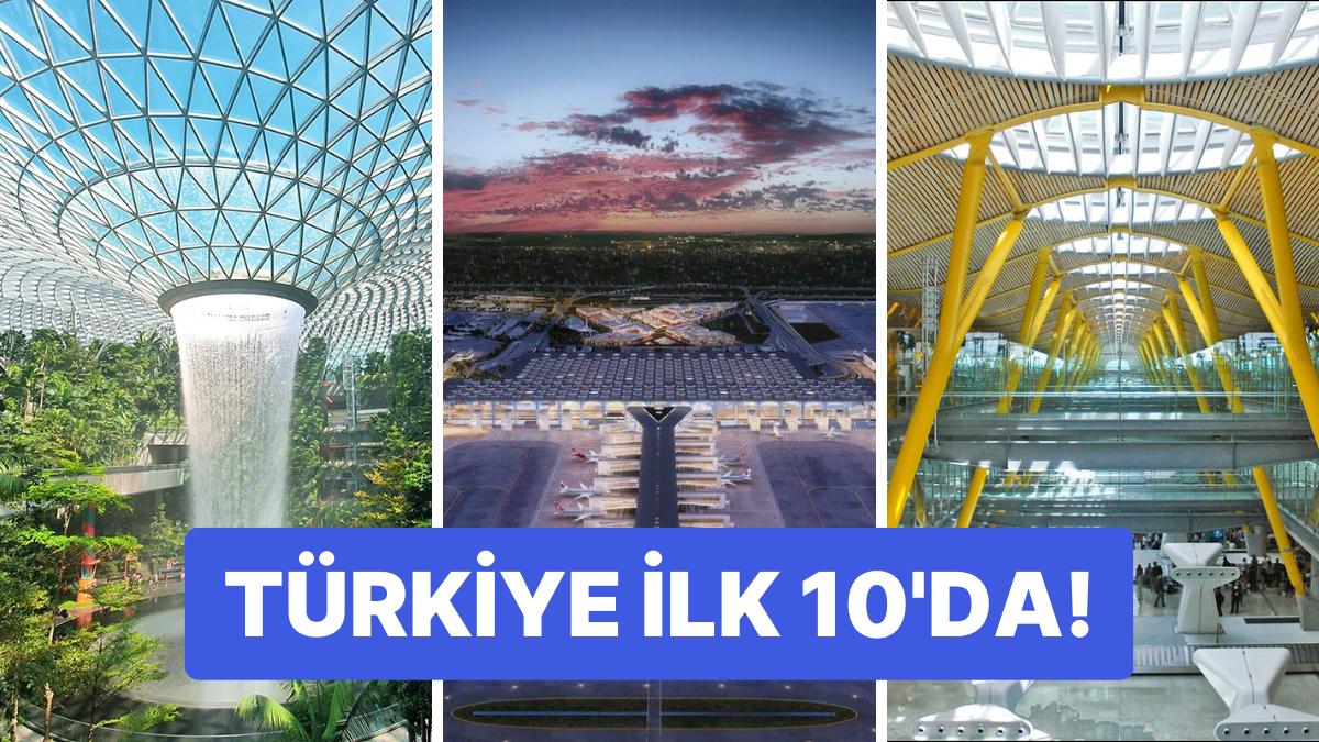 Listede Türkiye de Var! 2023 Yılının Mimarileriyle Büyüleyen En Yeterli Havalimanları Açıklandı