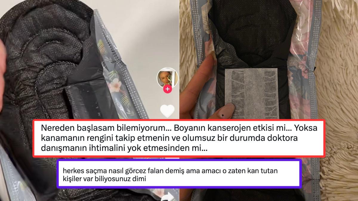 Maksadı Ne? Siyah Bayan Pedleri Toplumsal Medya Kullanıcılarını İkiye Böldü!