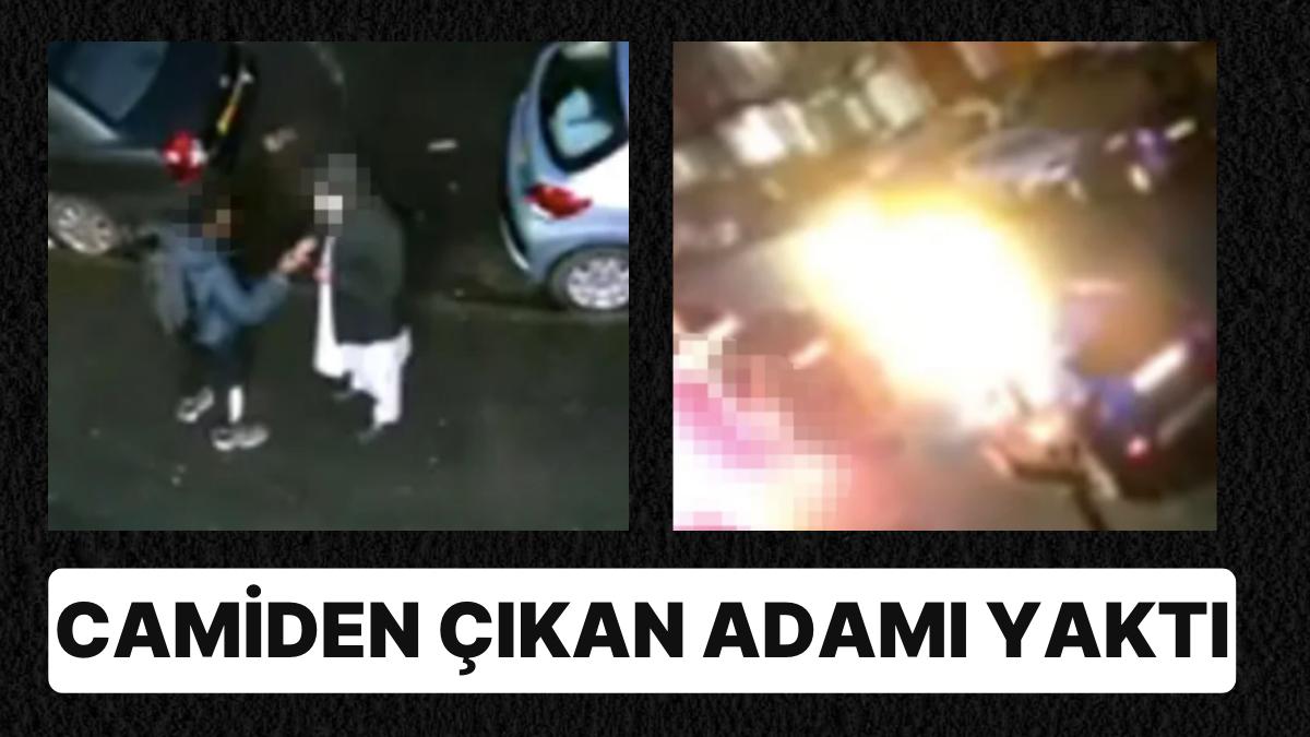 Mescitten Dönen 82 Yaşındaki Adamı Ateşe Verdi Mescitten Dönen 82 Yaşındaki Adamı Ateşe Verdi