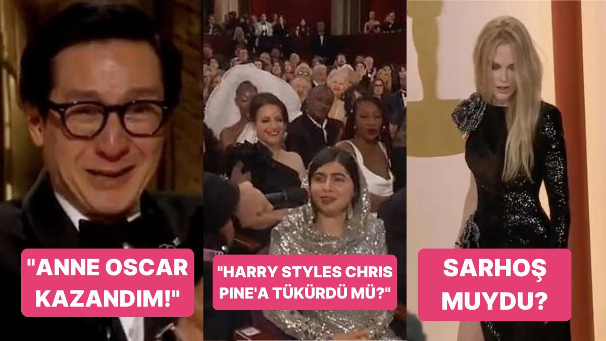Mükafatını Annesine İthaf Edenden Sarhoş mu Gelmiş Diye Sordurana! 2023 Oscar Mükafatlarına Damga Vuran Anlar