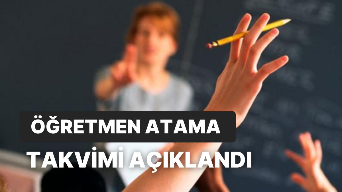 Öğretmen Atamaları Kontenjan ve Branş Dağılımı Belirli Oldu : 2023 Öğretmen Atamaları Ön Müracaatlar Ne Vakit? Öğretmen Atamaları Kontenjan ve Branş Dağılımı Belirli Oldu : 2023 Öğretmen Atamaları Ön Müracaatlar Ne Vakit?