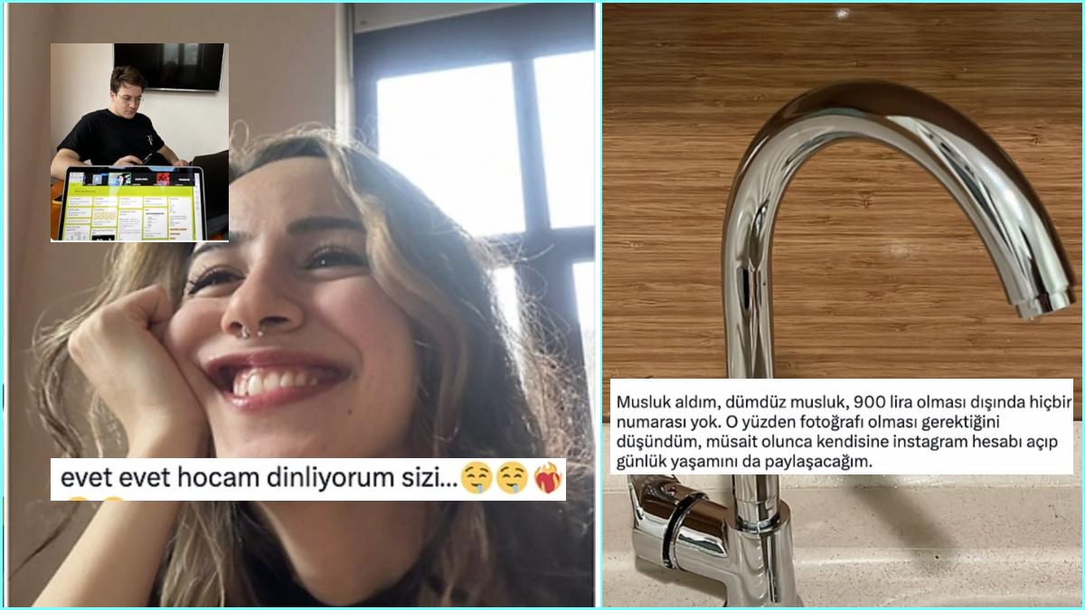 Online Derste Diğer Şeylerle İlgilenenlerden Şöhret Olan Musluğa Son 24 Saatin Viral Tweetleri Online Derste Diğer Şeylerle İlgilenenlerden Şöhret Olan Musluğa Son 24 Saatin Viral Tweetleri