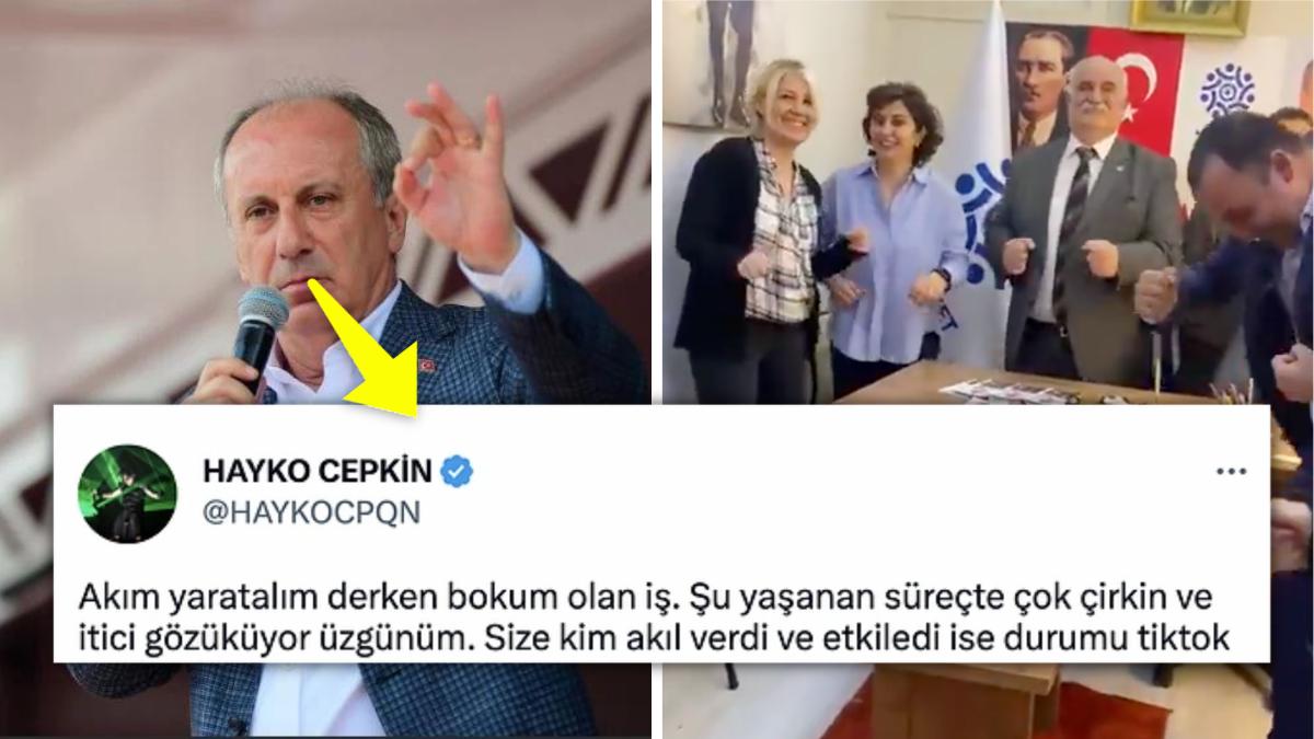 Sarsıntıya Karşın Muharrem İnce Dansı Yapan Memleket Partisi Fatih İlçe Başkanlığı Büyük Reaksiyon Çekti! Sarsıntıya Karşın Muharrem İnce Dansı Yapan Memleket Partisi Fatih İlçe Başkanlığı Büyük Reaksiyon Çekti!
