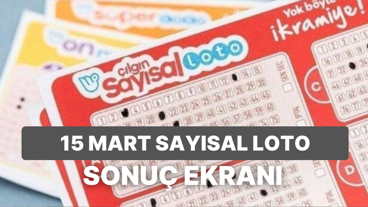 Sayısal Loto Sonuçları Açıklandı: 15 Mart Çarşamba Sayısal Loto Sonuçları ve Kazandıran Numaralar Sayısal Loto Sonuçları Açıklandı: 15 Mart Çarşamba Sayısal Loto Sonuçları ve Kazandıran Numaralar