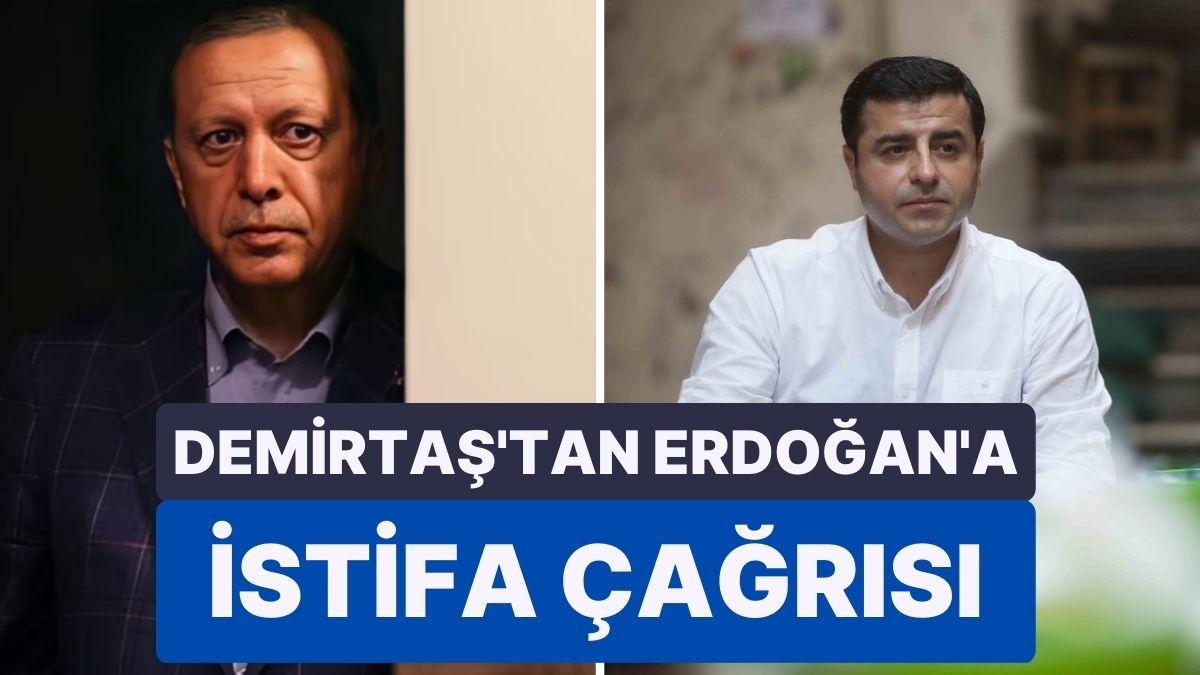 Selahattin Demirtaş'tan Erdoğan'a: "Yol Yakınken Siyaseti Bıraktığını Açıkla" Selahattin Demirtaş'tan Erdoğan'a: "Yol Yakınken Siyaseti Bıraktığını Açıkla"