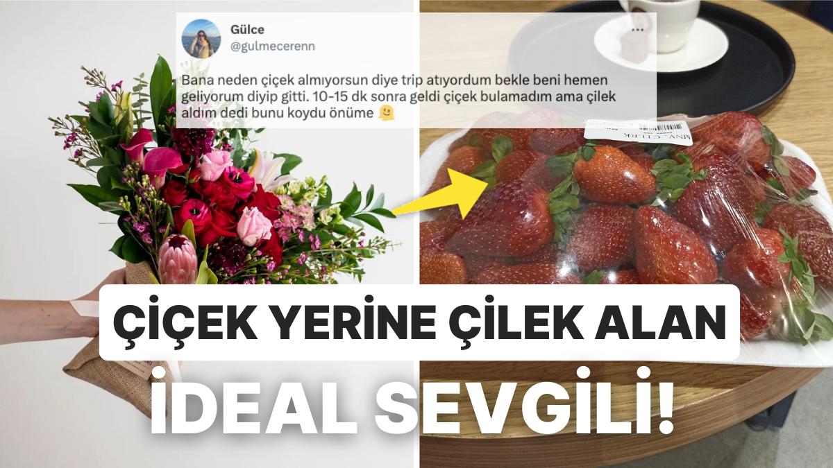 Sevgilisine Çiçek Yerine Çilek Alan Söz Latifesi Meczubu Adama Gelen Birbirinden Komik Yorumlar Sevgilisine Çiçek Yerine Çilek Alan Söz Latifesi Meczubu Adama Gelen Birbirinden Komik Yorumlar