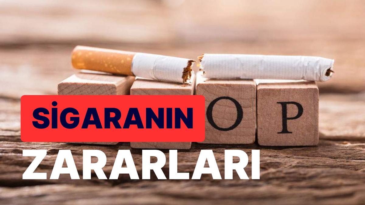 Sigaranın Ziyanları: Bedenin Tüm Organlarına Ziyan Veren Sigaranın Her Nefeste Bıraktığı İzler!