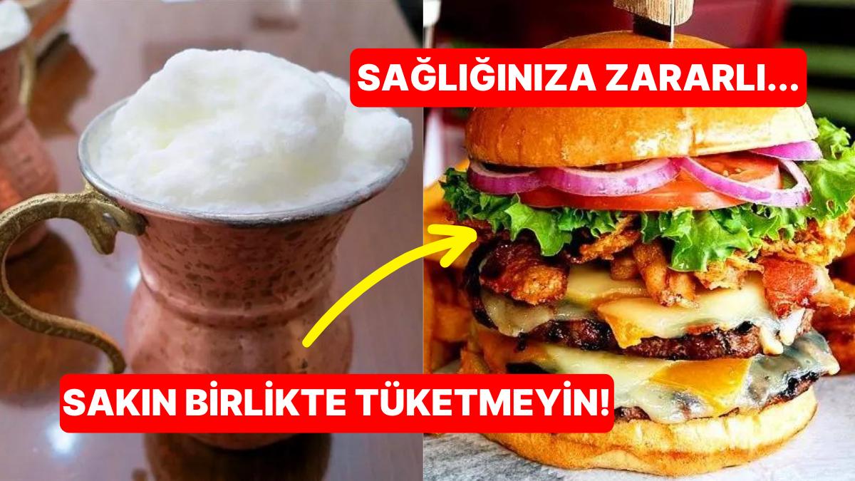 Sıhhatinize Ziyan Verebileceği İçin Asla Birlikte Tüketmemeniz Gereken Yiyecekler