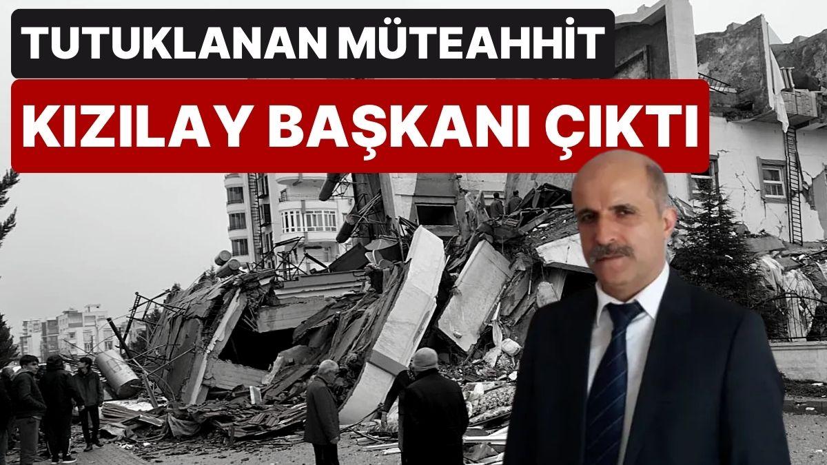 Süeda Kent Sitesi'nin Tutuklanan Müteahhidi Mehmet Murat Bulut, Kızılay'ın Adıyaman Şube Lideri Çıktı Süeda Kent Sitesi'nin Tutuklanan Müteahhidi Mehmet Murat Bulut, Kızılay'ın Adıyaman Şube Lideri Çıktı