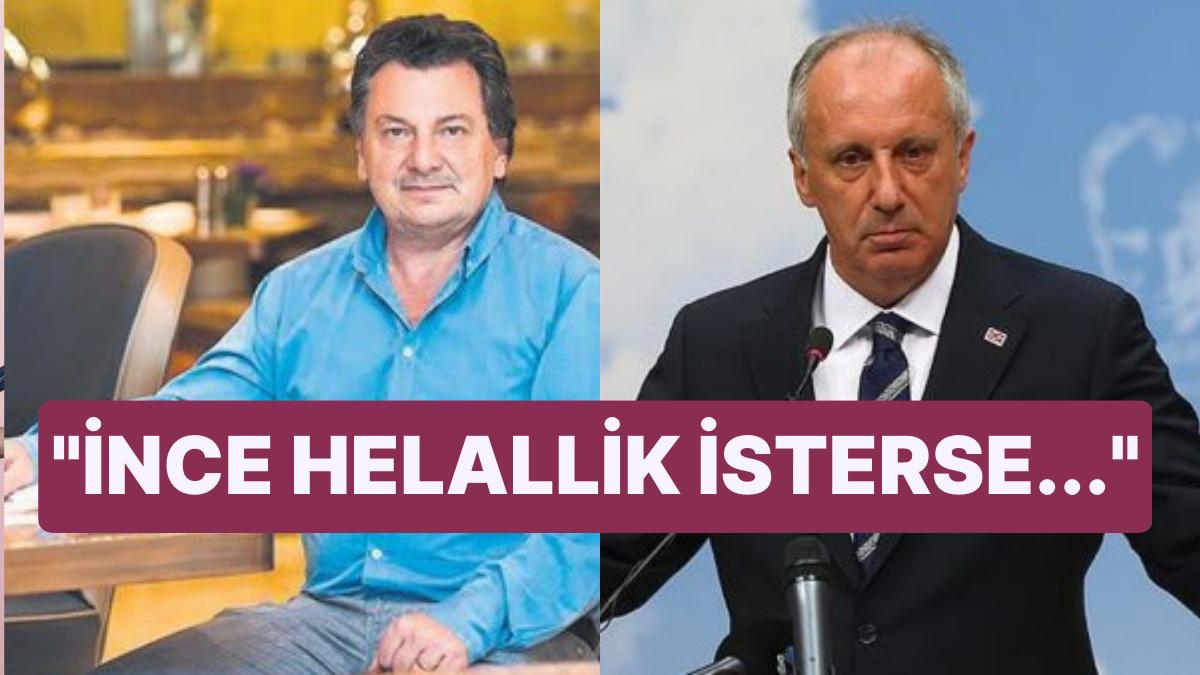 Vedat Milor Muharrem İnce'nin Memleket Partisinden Milletvekili Adayı Olacağı Söylentilerine Cevap Verdi Vedat Milor Muharrem İnce'nin Memleket Partisinden Milletvekili Adayı Olacağı Söylentilerine Cevap Verdi