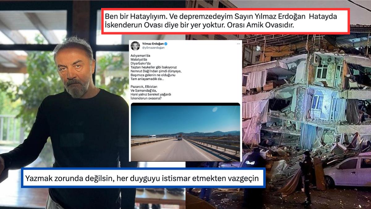 Yılmaz Erdoğan Toplumsal Medya Hesaplarındaki Sarsıntıyla İlgili Paylaşımları Sebebiyle Reaksiyonların Odağı Oldu! Yılmaz Erdoğan Toplumsal Medya Hesaplarındaki Sarsıntıyla İlgili Paylaşımları Sebebiyle Reaksiyonların Odağı Oldu!