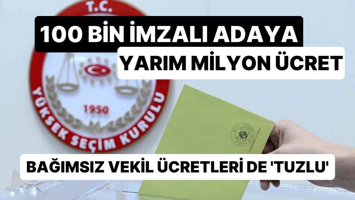 YSK, Cumhurbaşkanlığı ve Milletvekili Adaylık Fiyatlarını Açıkladı YSK, Cumhurbaşkanlığı ve Milletvekili Adaylık Fiyatlarını Açıkladı