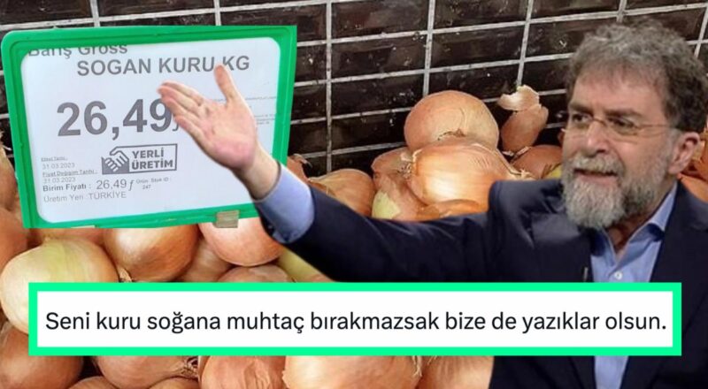 Ahmet Hakan, Muhalefete Soğan Üzerinden Yükleneyim Derken Reaksiyon Çeken Kelamlara İmza Attı