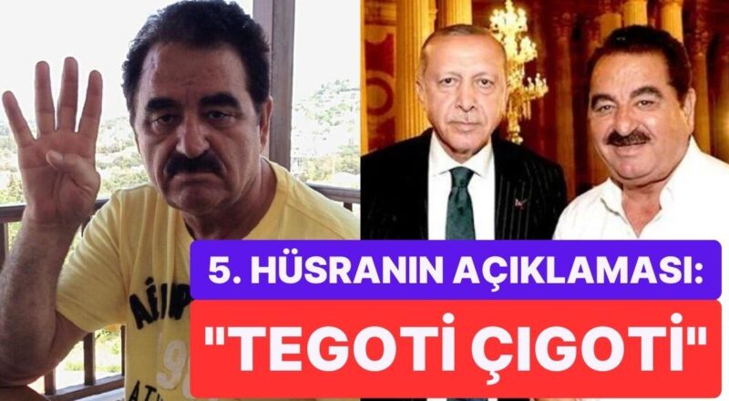 AK Parti Aday Listesine Alınmayan İbrahim Tatlıses'ten Açıklama: "Tegoti Çıgoti"